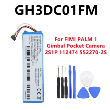 GH3DC01FM 1050mAh Polymer Li-Ion סוללה עבור FIMI דקל 1 PALM1 מאזנים בכיס מצלמה 2S1P 112474 552270-2