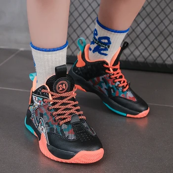 ילדים מגפי כדורסל בנים בנות היטופ ספורט נעלי ריצה לילדים טיולים נסיעות נעלי ספורט סל מלצר בתי Enfant