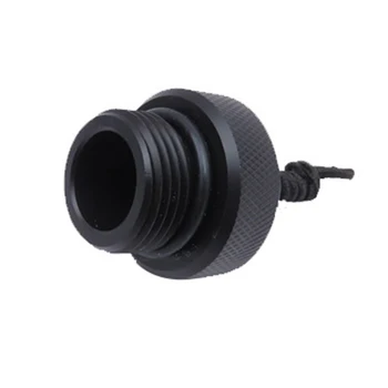 עמיד באיכות גבוהה מותג חדש כיסוי אבק Plug עבור DIN שסתומים קל 33mm דיה שחורה נשימה דין מיכל שסתום
