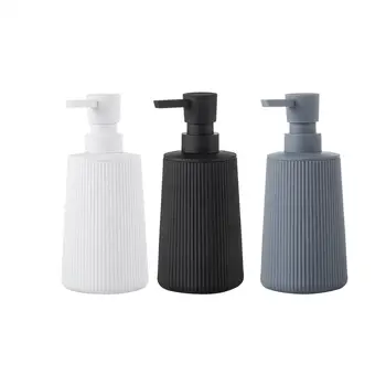 סבון נוזלי מתקן לשימוש חוזר Handwash מיכל קרם משאבת בקבוק קרם לחות שמפו סבון גוף באמבטיה שמפו קרם