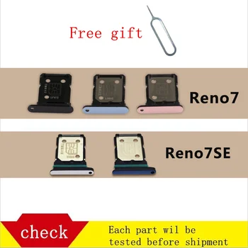 עבור OPPO reno7 reno7SE כרטיס ה SIM-מגש מחזיק כרטיס ה Sim-חריץ מתאם מיקרו SD מגש מחזיק עם חינם הוצא פין מפתח כלי