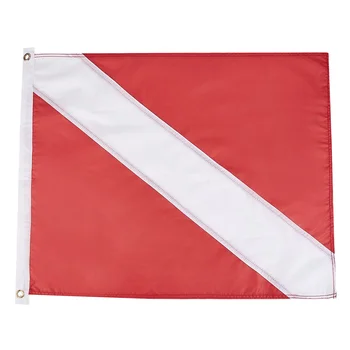 צלילה דגל הסירה אות דגל צלילה סירה אות מצוף דגל תת צלילה Spearfishing