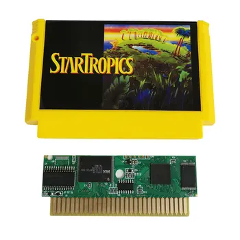 StarTropics FC 8 סיביות המשחק מחסנית 60 Pin טלוויזיה, קונסולת משחק