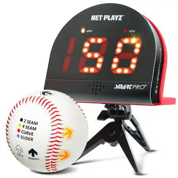 בייסבול המגרש מאמן מהירות רדאר + מיקום האצבע סמנים בייסבול קיט, מתנות שחקני בייסבול, כדים מכל הגילאים & S