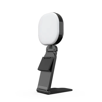 1Set F-610 סוגר מלא אור LED לחיות Selfie המחשב אור מלא אור ועידת וידאו מלא אור LED וידאו מנורה 3000-7200K
