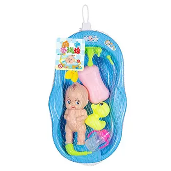 להגדיר עם אמבטיה יצירתי שחייה בריכת פלסטיק רחצה צעצועים מתנות יום הולדת עבור בנים בנות