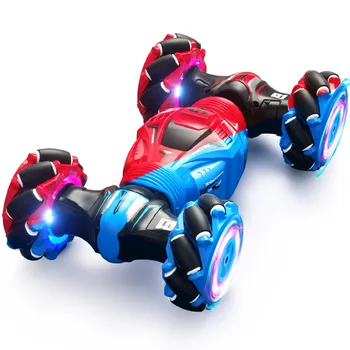 Hxl מחווה אינדוקציה דפורמציה שליטה מרחוק מכוניות צעצוע של ילדים ילד טוויסט מירוץ פעלולים