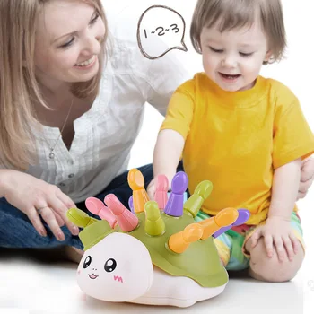 מונטסורי חושי התינוק צעצועים לתינוקות 0 12 חודש הפעוט סיליקון למשוך צעצועי סיליקון חוט משיכה צעצוע חינוכי משחקי ילד
