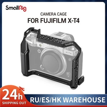 SmallRig fujifilm xt4 המצלמה כלוב הציוד עבור FUJIFILM XT4 המצלמה עצמו לגזרה מלאה הכלוב W/ נעליים הר חוט חורים קטנים הציוד 2808