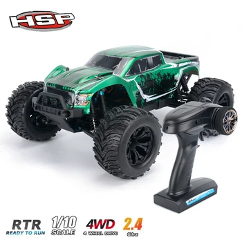 HSP 94701 1/10 RC שלט רחוק משאית מפלצת 4WD צעצוע חשמלי באגי בשבילים דגם הרכב למבוגרים ילדים צעצועים לילדים מתנה