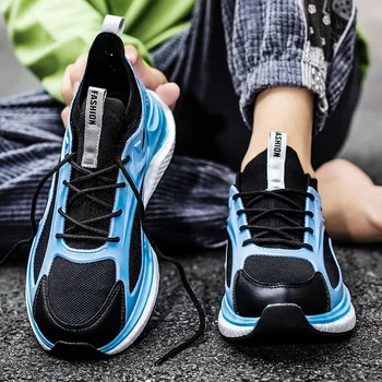 SENTA כל-התאמת נעלי ריצה לגברים רשת לנשימה ריצה נעלי ספורט חיצוני מותג נעלי גברים נעלי הליכה זכר נעליים