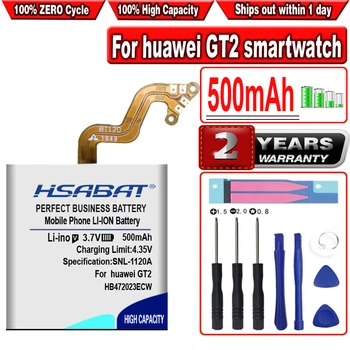 HSABAT 500mAh HB472023ECW סוללה עבור huawei GT2 smartwatch 42mm