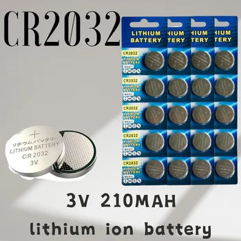 CR 2032 3V סוללת ליתיום כפתור תא מטבע סוללה CR2032 DL2032 ECR2032 BR2032 לאורך זמן עבור שעונים צעצועים