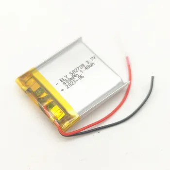 400mAh 3.7 V 582728 Lithium Polymer Li-Po Li Ion סוללה נטענת עבור שעון חכם GPS כף יד המחברת Bluetooth רמקול Mp4