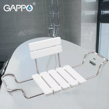 GAPPO כסא אמבט קשישים החלקה בטוחה חדר מקלחת כסא אמבט ספסל, שרפרף כיסא שרפרף אמבטיה