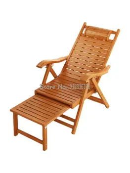 כורסה כיסא מתקפל הפסקת צהריים מרפסת משק הבית, הפנאי הכיסא הקיץ הספה הקיץ במבוק סנדל כיסא מתכוונן במבוק