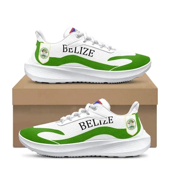 חדש בליז דגל קל לבן ירוק נעלי תחרה חיצוני נעלי ריצה יוניסקס מותג עיצוב רך ללבוש עמיד Featwear