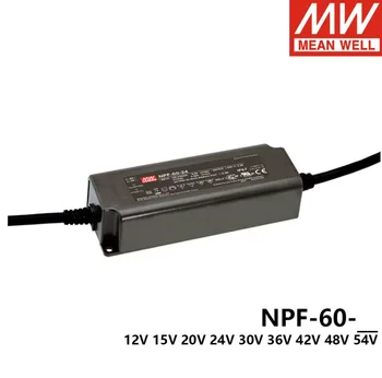 טוב LED עמיד למים אספקת החשמל שימוש nfp-60 60W 12V24V36V54V זרם קבוע הקלד + קבוע מתח סוג הנהג.