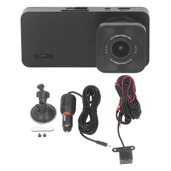 דאש מצלמה 2in ISP מסך 1080P חניה מצב 3 מצלמה דאש לפקח ראיית לילה לרכב