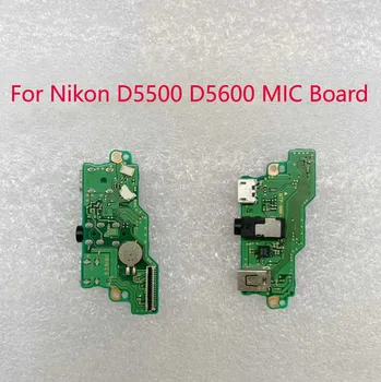 1PCS החדשה עבור ניקון D5500 D5600 USB מיקרופון AV OUT לוח PCB לוח מיקרופון לוח המצלמה תיקון חלקים
