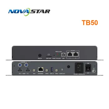 Novastar TB50 Media Player עבור צבע מלא תצוגת LED וידאו, לוח מודעות פנימי קטן Pixel Pitch מודול LED עם 650,000 פיקסלים