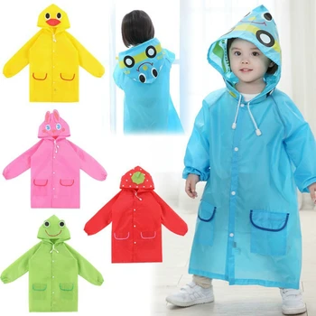 מעיל גשם לילדים בעלי חיים קריקטורה סגנון עמיד למים ילדים מעיל תינוק מעיל גשם לילדים מעיל גשם Rainwear מעיל גשם לילדים