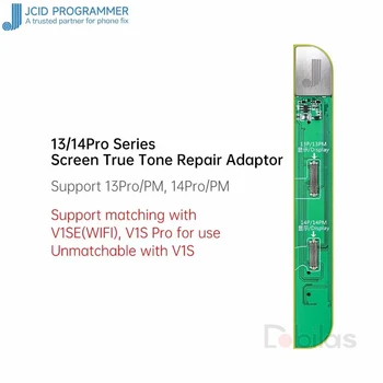 JCID ג ' יי-סי V1SE נכון צליל לוח עבור iPhone 13 13Pro 13ProMax 14 14Pro 14ProMax מסך מקורי תצוגת הצבע המקורי קריאה כתיבה