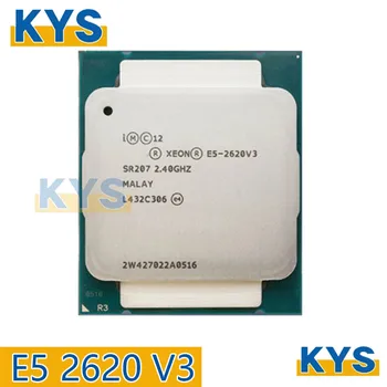 אינטל Xeon E5 2620V3 E5-2620 V3 מעבד SR207 2,4 Ghz, 6 ליבות 85W חריצים LGA 2011-3 מעבד E5 2620 V3