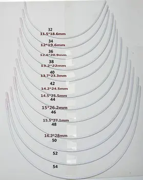 חזייה Underwires בגדלים שונים 12 זוגות