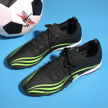 נעלי כדורגל בחברה נעלי כדורגל דשא Anti-להחליק חיצוני הכשרה היתד Futsal נעלי ספורט נעלי ספורט TF/AG כדורגל נעלי ספורט
