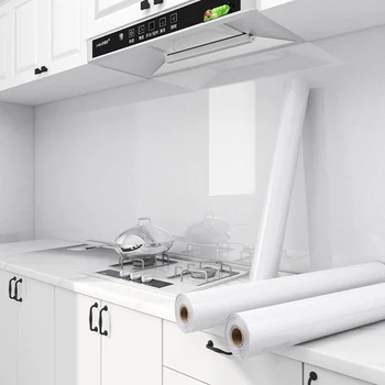 השיש ויניל דבק עצמי טפט PVC עמיד למים מדבקות קיר עבור חדר מטבח, רהיטים קשר נייר עיצוב הבית