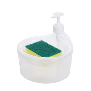 Soap Dispenser לחסוך זמן ואנרגיה לחץ מנקה את בקבוק הפלסטיק יעיל ניקוי 100 גרם עמיד זמין ב-3 צבעים לחץ על תיבת
