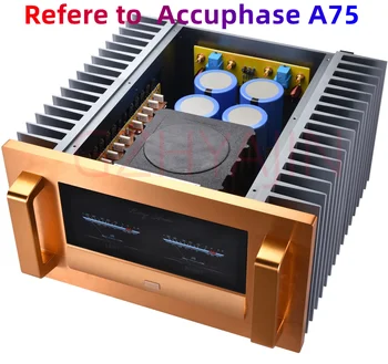 Refere כדי Accuphase A75 טהור שיעור מעגל 120W*2 4ohm מתח גבוה FET טהור אחורי הבמה מגבר