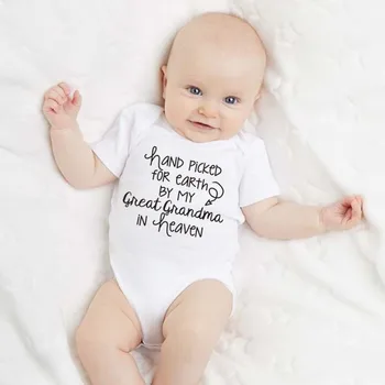 הקיץ חדש התינוק ילדה שרוול הקצר Rompers הרך הנולד רומפר סרבל 0-24Months בגדי תינוק להאריך ימים יותר תלבושות