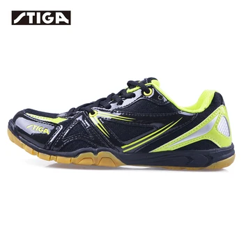 חדש Stiga שולחן טניס נעלי נשים גברים לנשימה אלסטיות גבוה ספורט נעלי ספורט פינג פונג מגפיים tenis פארא גבר