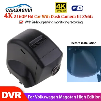 דאש מצלמת 4K רכב DVR-Wifi 24h חניה ניטור ראיית לילה דאש מצלמה מיוחד עבור פולקסווגן Magotan גבוהה Edition 2015 2016