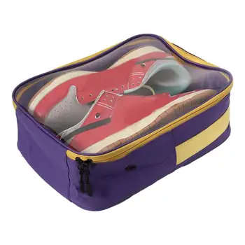 הנעל הקיטבג נעלי גולף אחסון ארגונית כיס עם רוכסן וידית המזוודות הנעל תיק עבור נסיעות הנעל אריזת התיק.