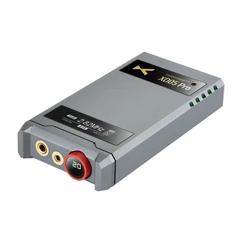 XDUOO XD05 Pro נייד מאוזנת מלאה DAC אוזניות מגבר כפול מסך 4.4 מאוזנת USB ES9039SPRO AMP מפענח