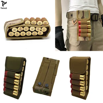Totrait טקטית גבוהה איכות חדשה חגורת המותניים 16 תחמושת מחזיק נרתיק רובה ציד אביזרים